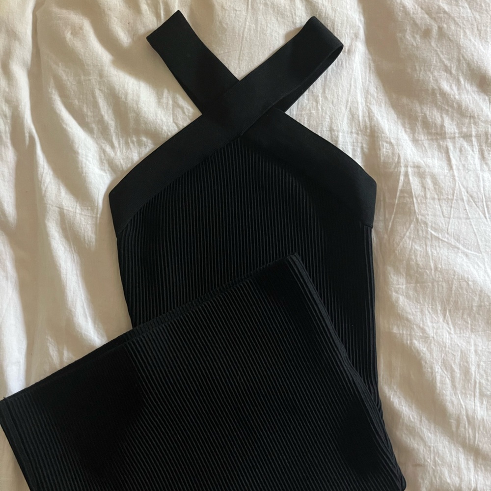 Aritzia Babaton Sculp Knit Mini Dress XS